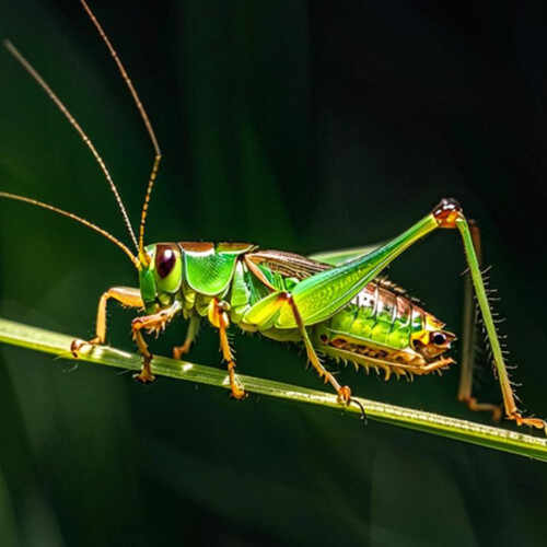 蟋蟀的耳朵长在哪里身体的什么部位，蟋蟀的眼睛长在哪里