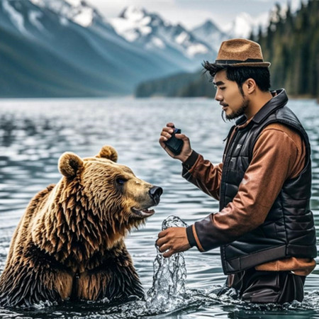 熊在水里打不过人吗