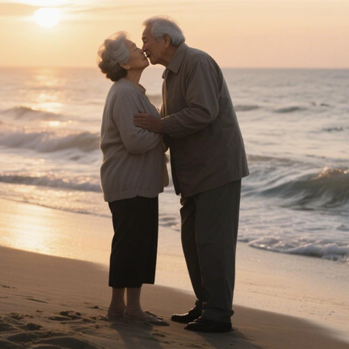 老年夫妻接吻有什么不好吗