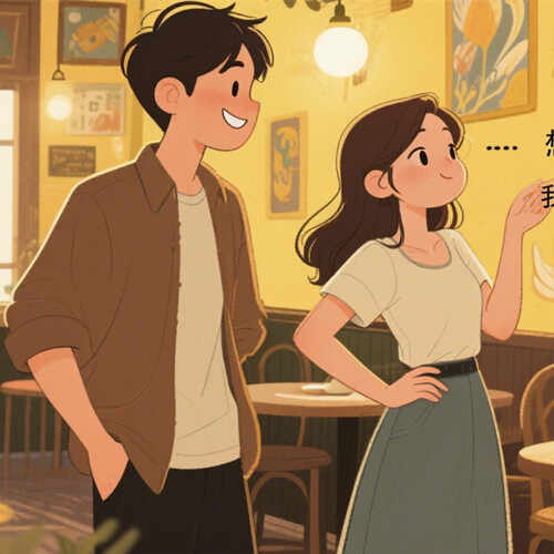 一个男生问你想他没怎么回答