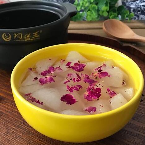 能润肺止咳还能美容养生的甜汤,抗皱美白的功效