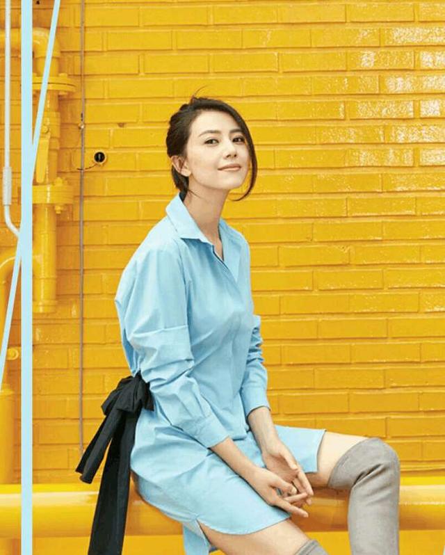 清新脱俗的国民女神高圆圆，教你如何练成街拍女王