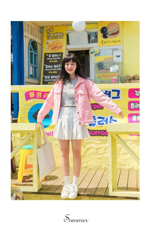 牛仔外套怎么搭配好看？秋季小清新搭配轻松搞定