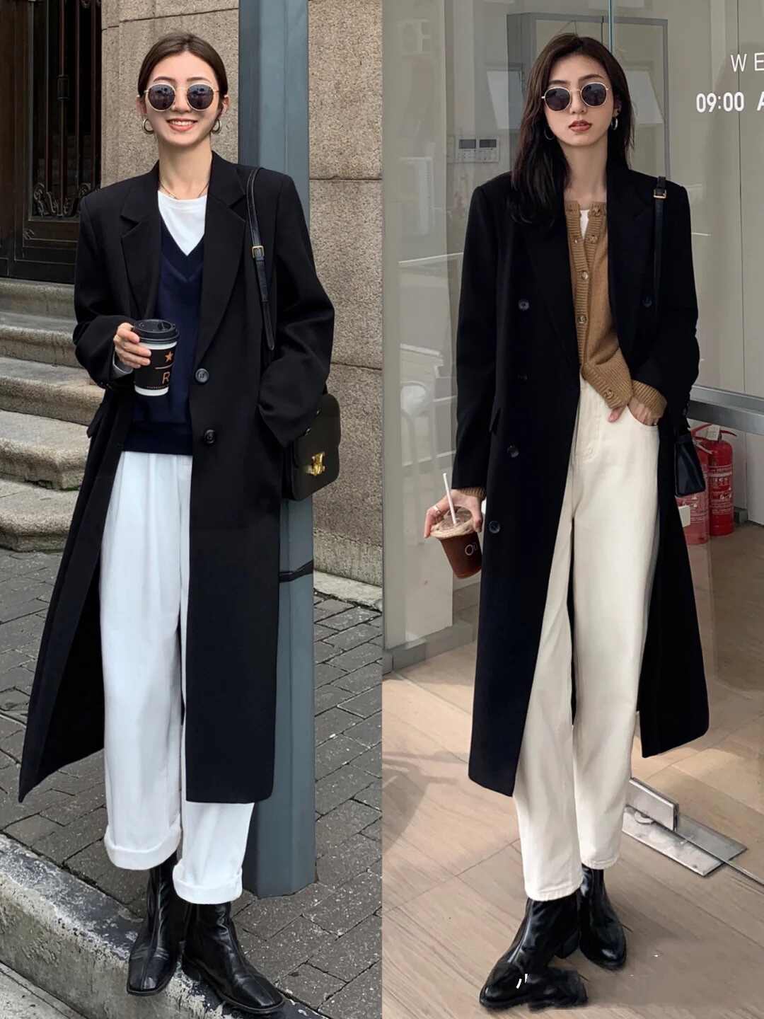 万能黑白灰穿搭技巧，一身黑白灰衣服搭配出来好看吗