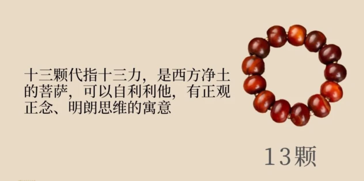 13颗佛珠的含义配图