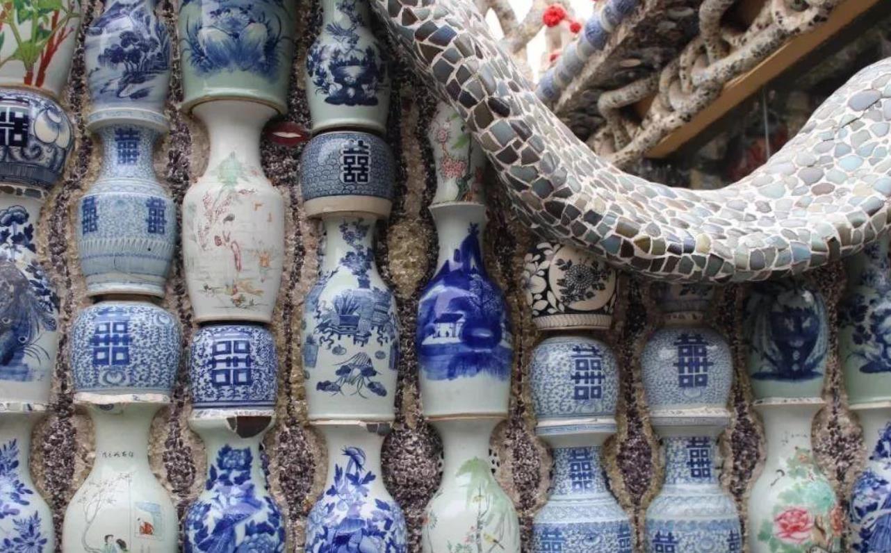 古人嫁妆瓷瓶图片