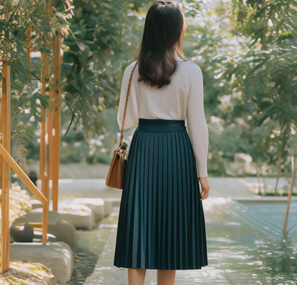 中年女性适合穿百褶裙吗