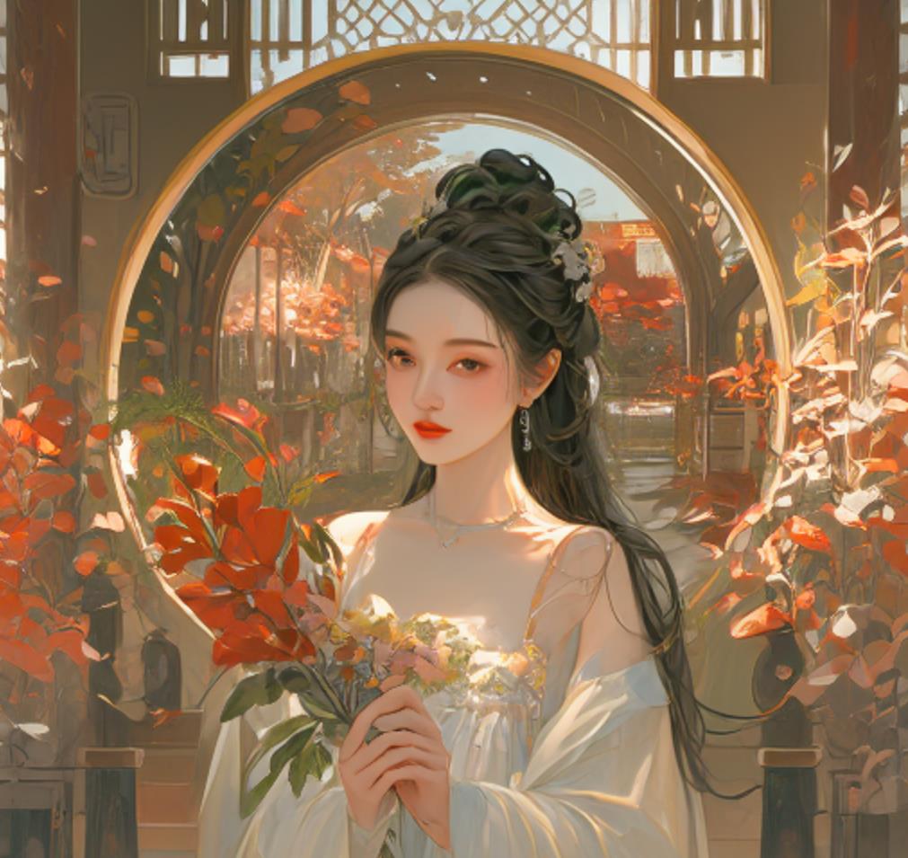三十八张漂亮女人画