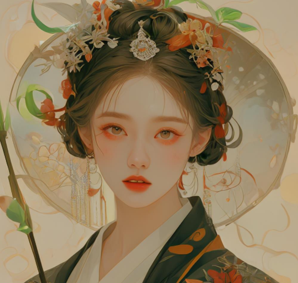 三十八张漂亮女人画