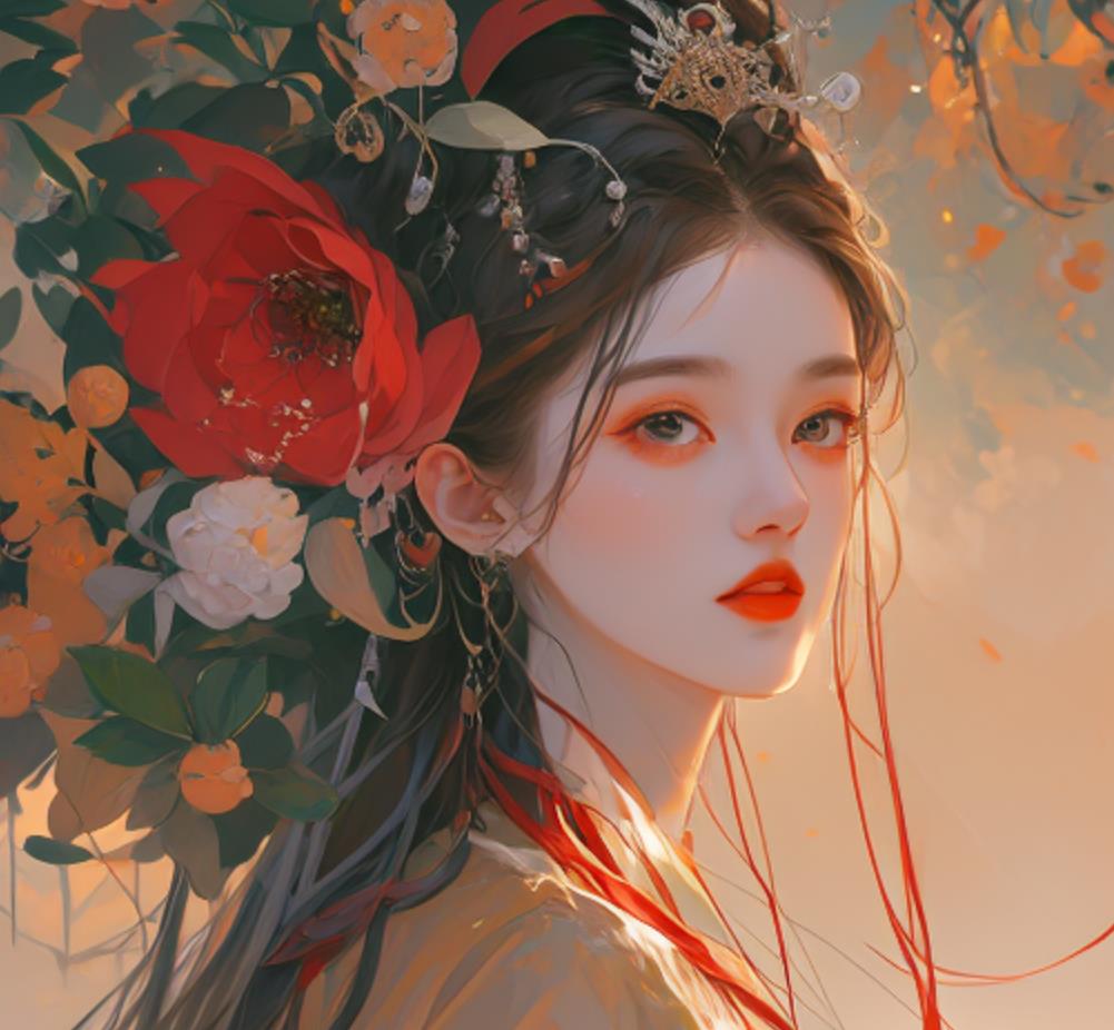 三十八张漂亮女人画