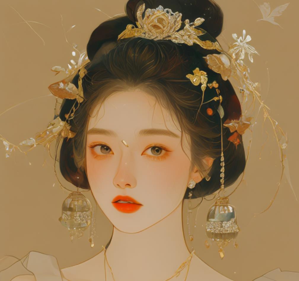 三十八张漂亮女人画