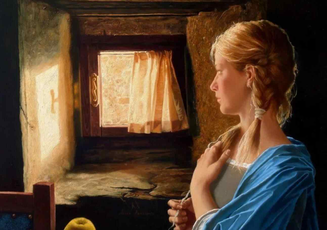 世界上最唯美的女人油画