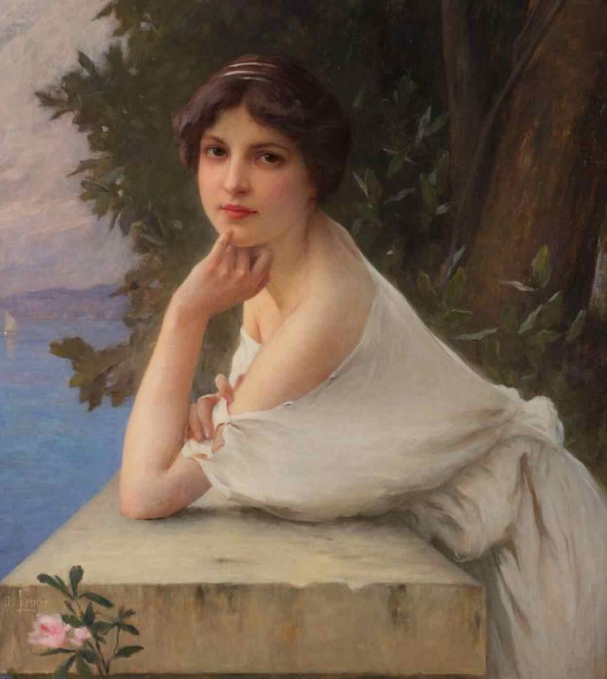 世界上最唯美的女人油画