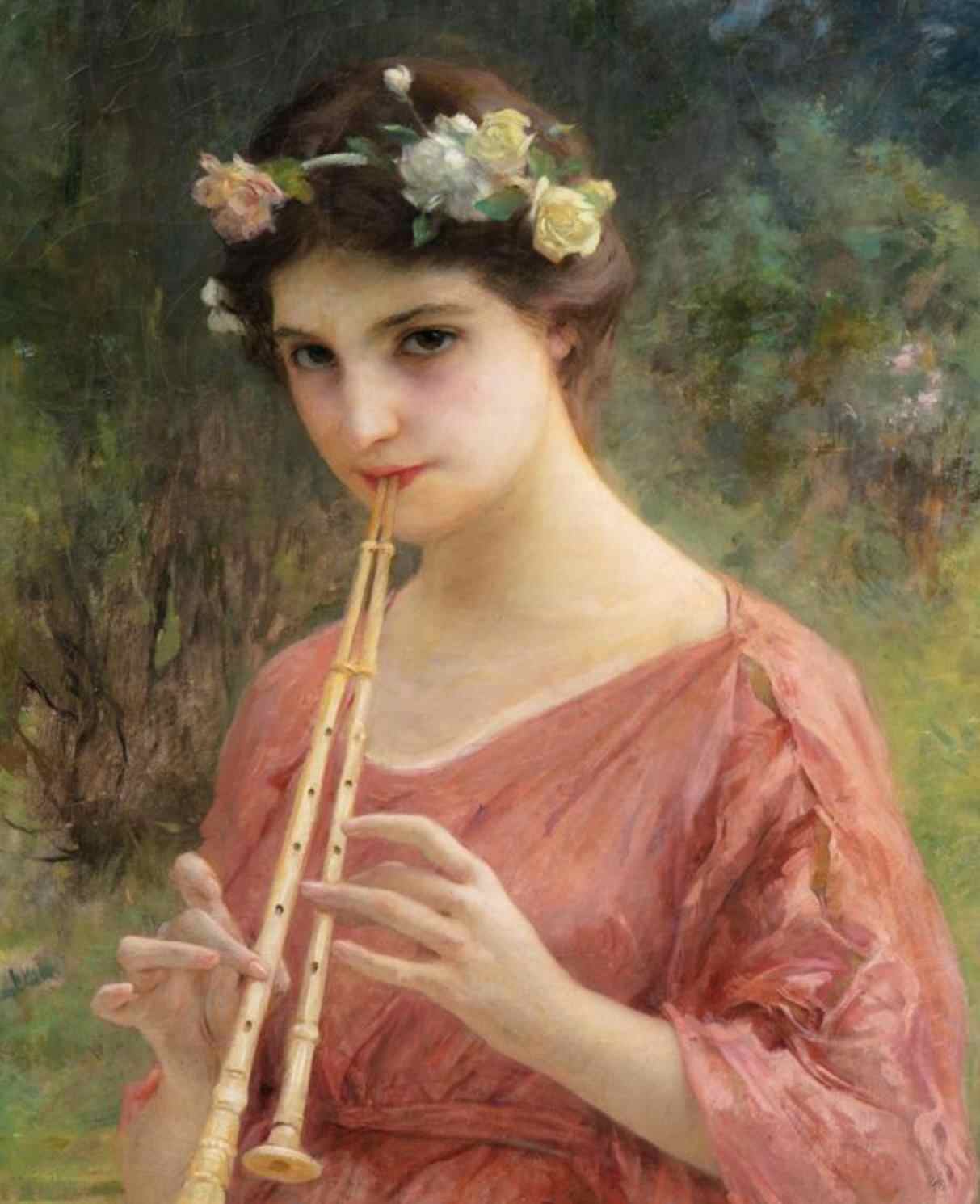 世界上最唯美的女人油画