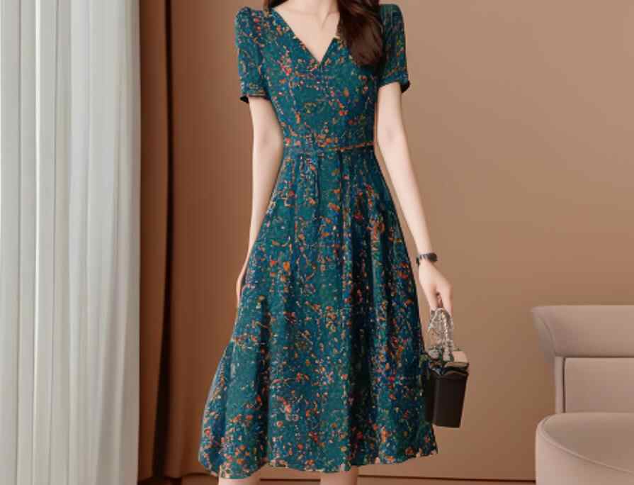 连衣裙夏季轻奢高级感