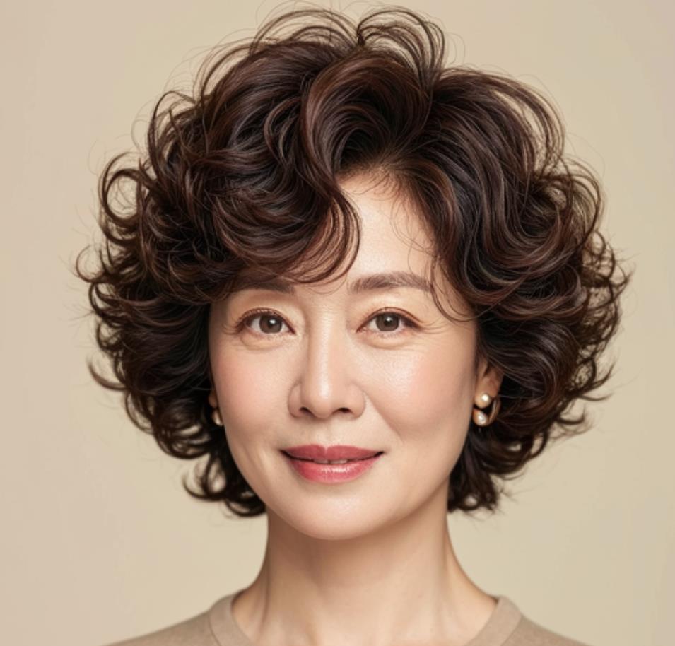 妈妈款短发发型，优雅不减当年！