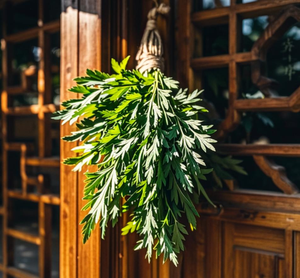 艾草正确挂法图片