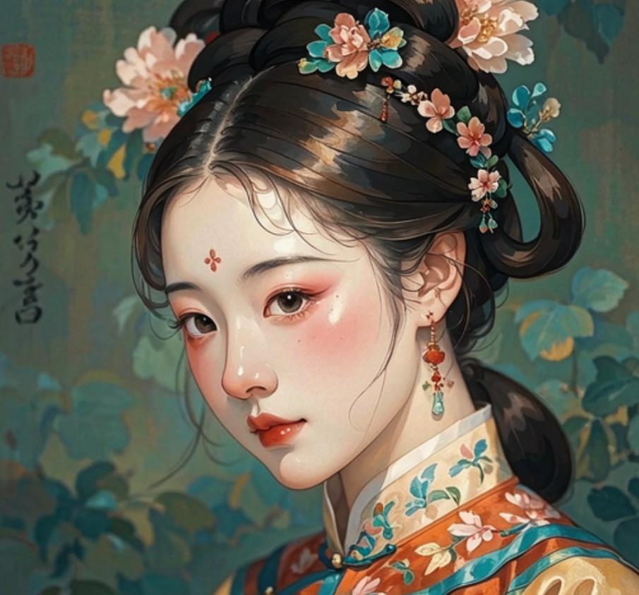精致到极致的女性画