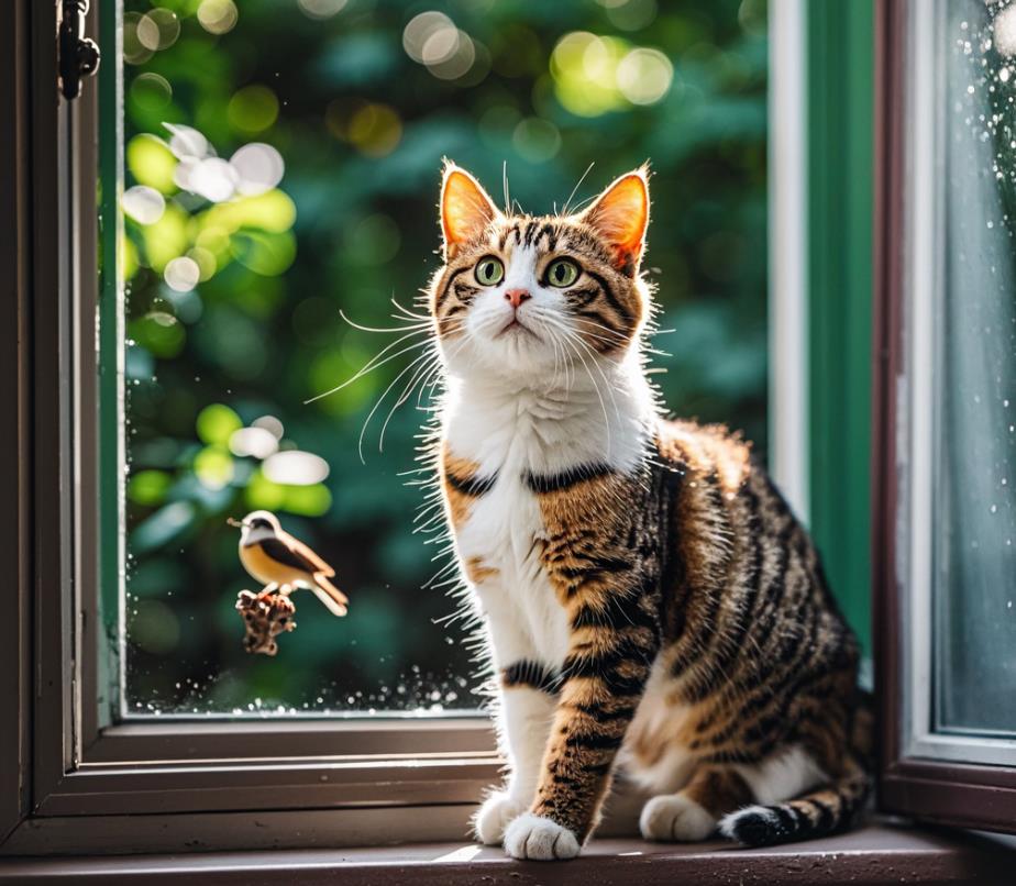 猫突然站立预示着什么