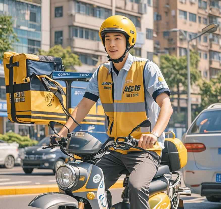送外卖一天40单累不累 - 桔子时尚网