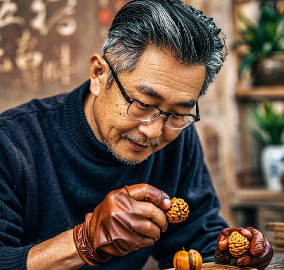 怎么盘桃核，桃核手排怎么盘