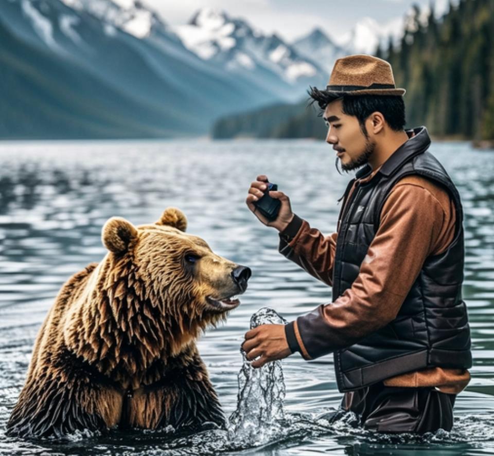 熊在水里打不过人吗