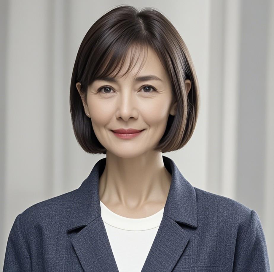 中年女人优雅短发发型