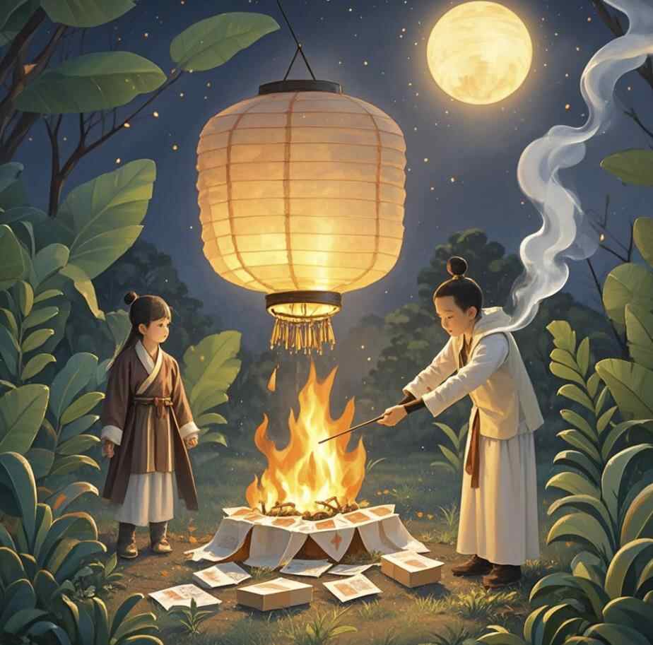 给亡人烧纸时说三句话 - 桔子时尚网