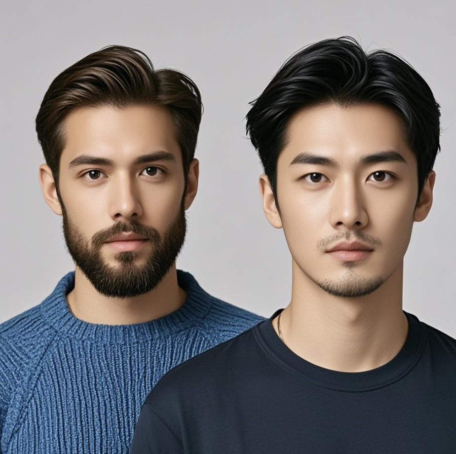 男人有胡子和没胡子颜值差距有多大