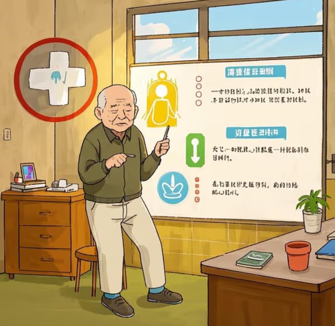 80岁老人三个注意事项