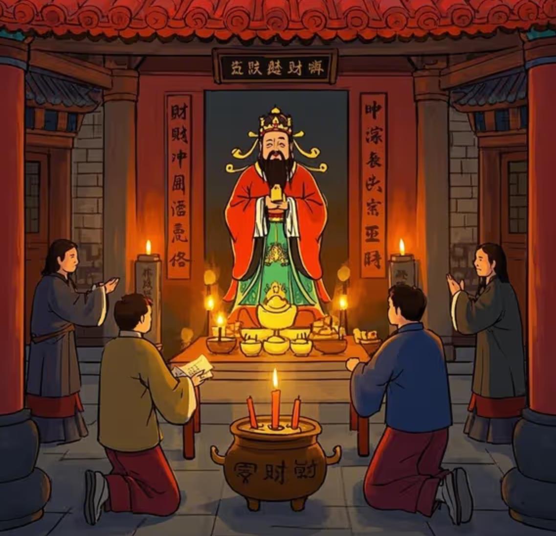 拜财神一定要记住几句话