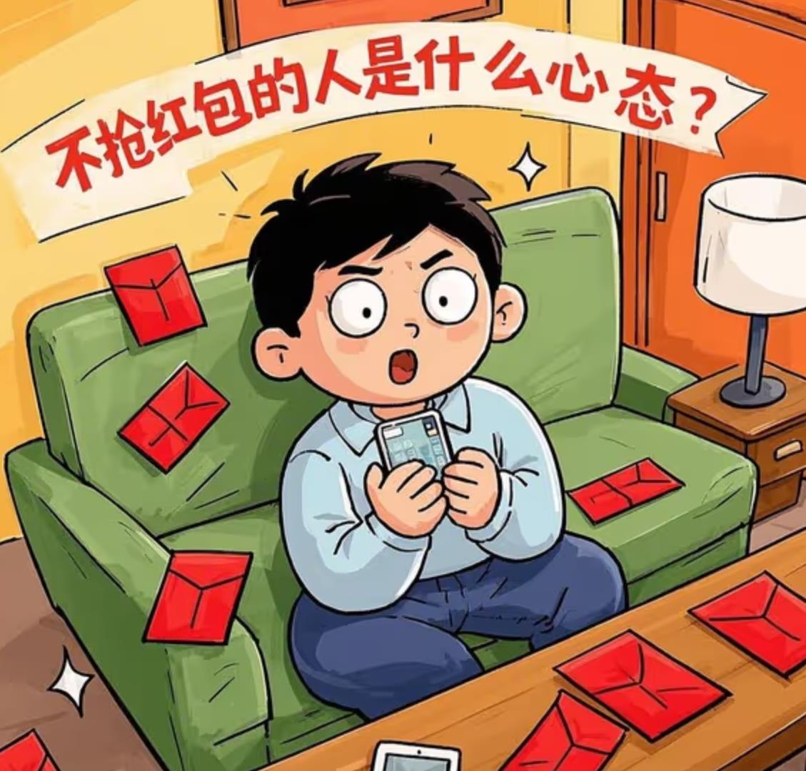 不抢红包的人是什么心态