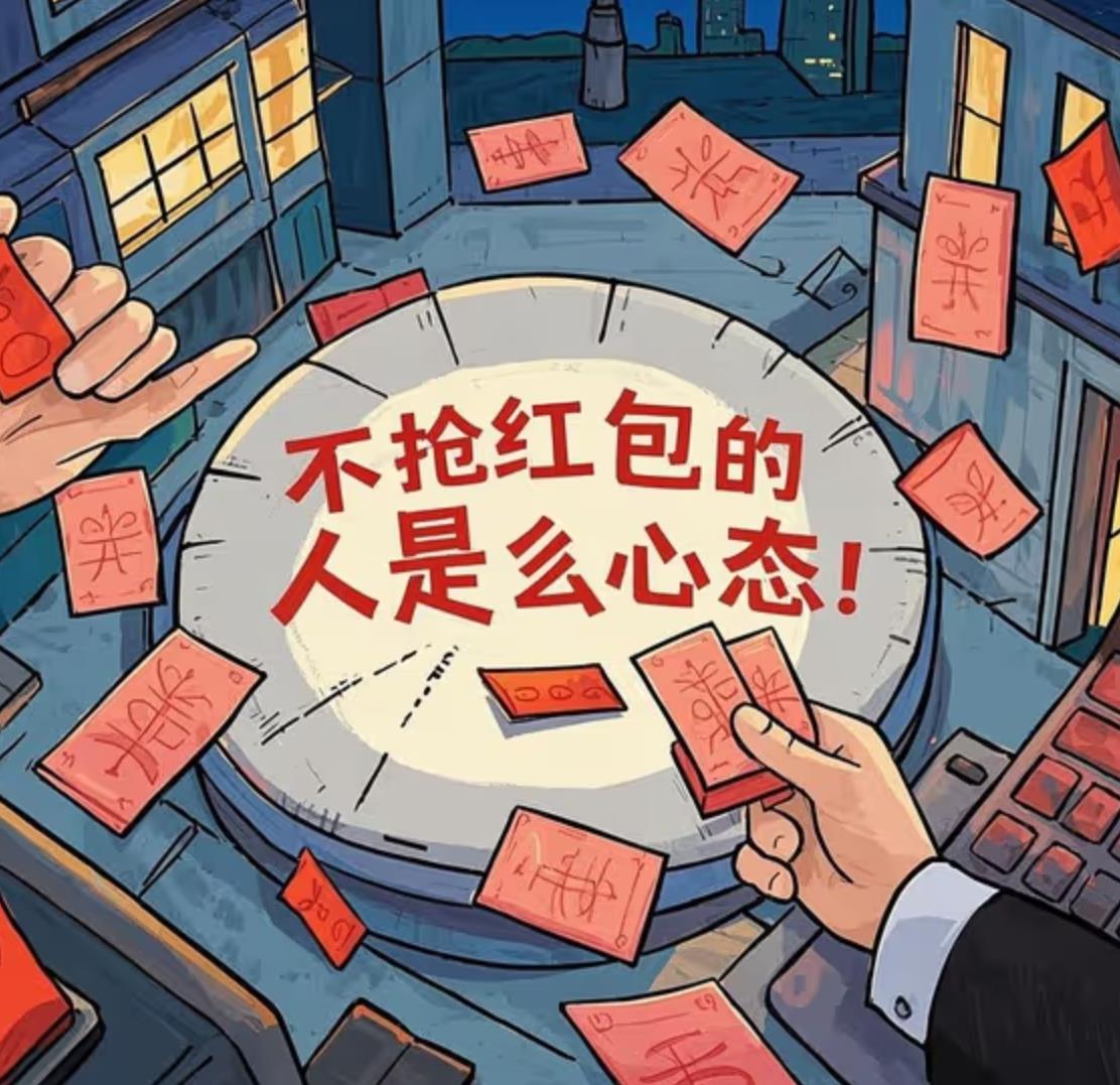 不抢红包的人是什么心态