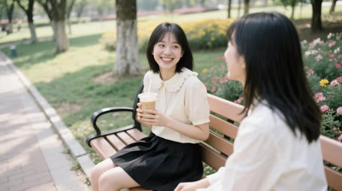黑色裙子怎样搭配显温柔