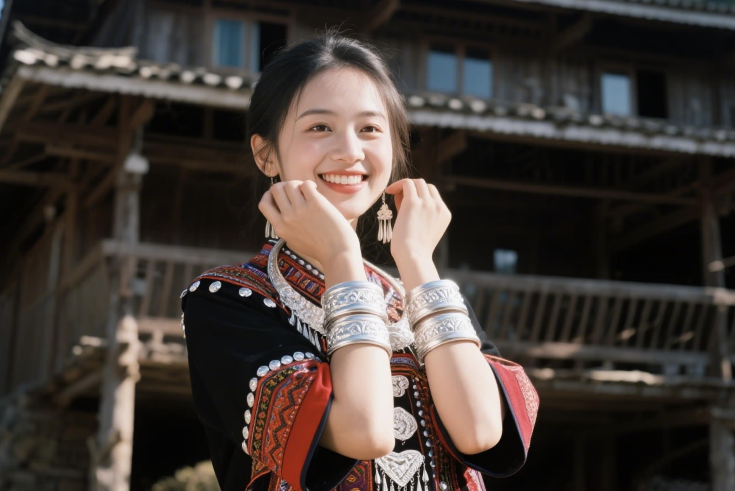 苗族戴三个手镯是什么意思