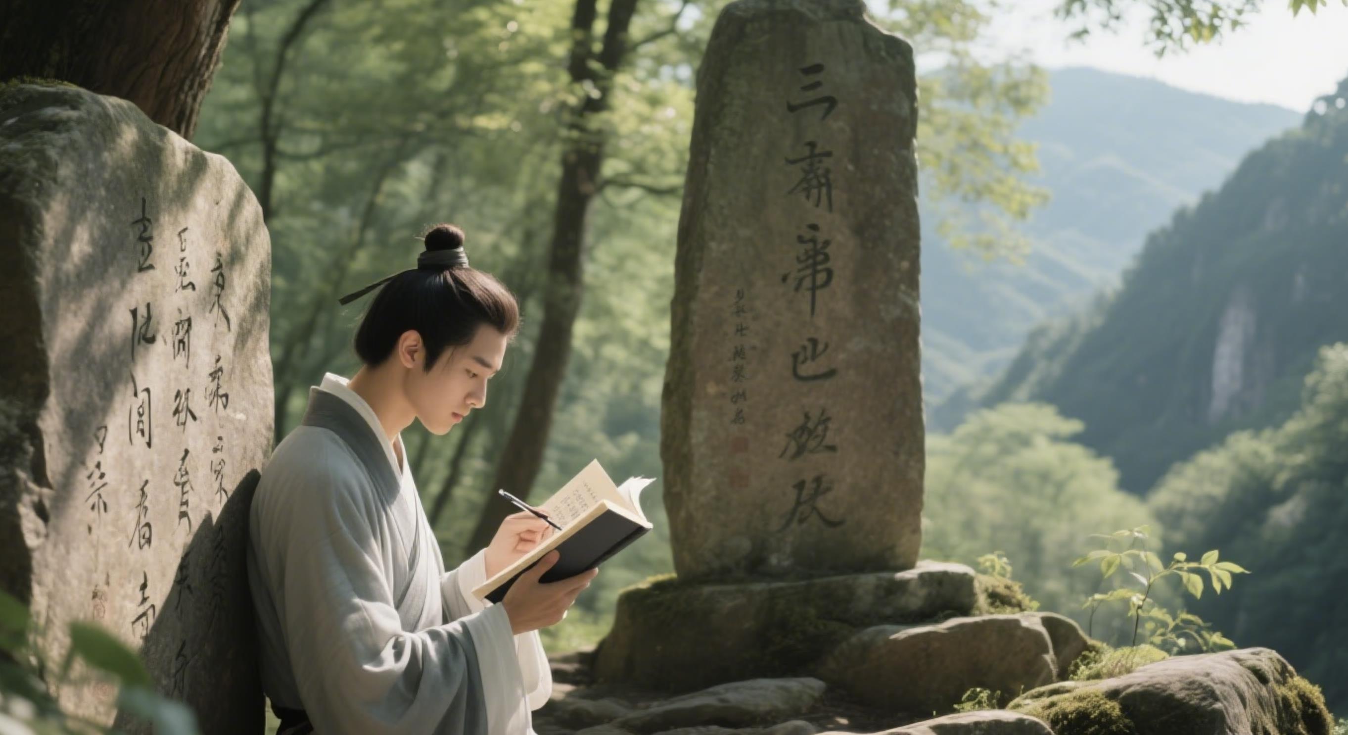 石碑上字的正确答案读法是什么