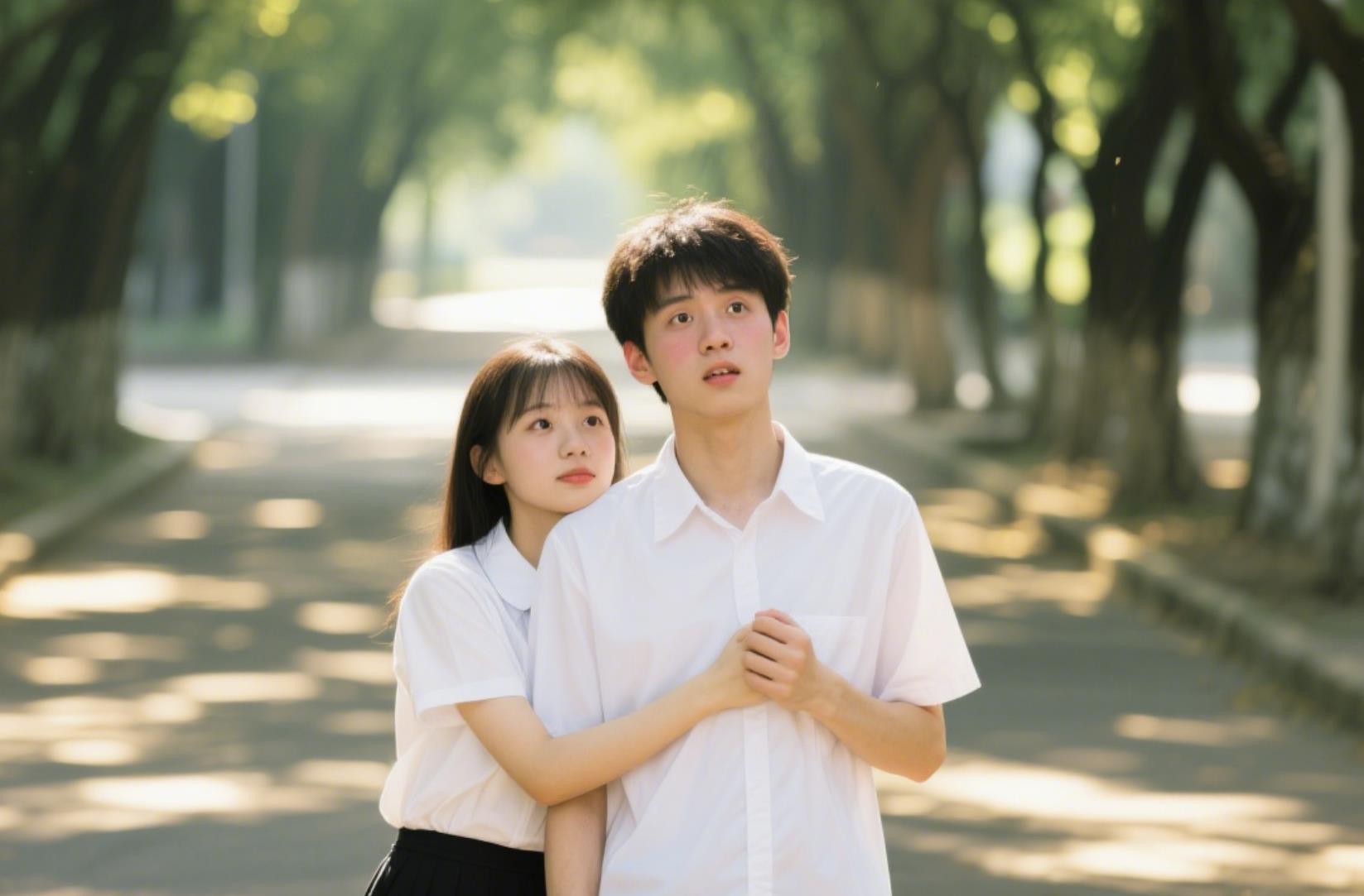 女生挽男生胳膊男生心理反应
