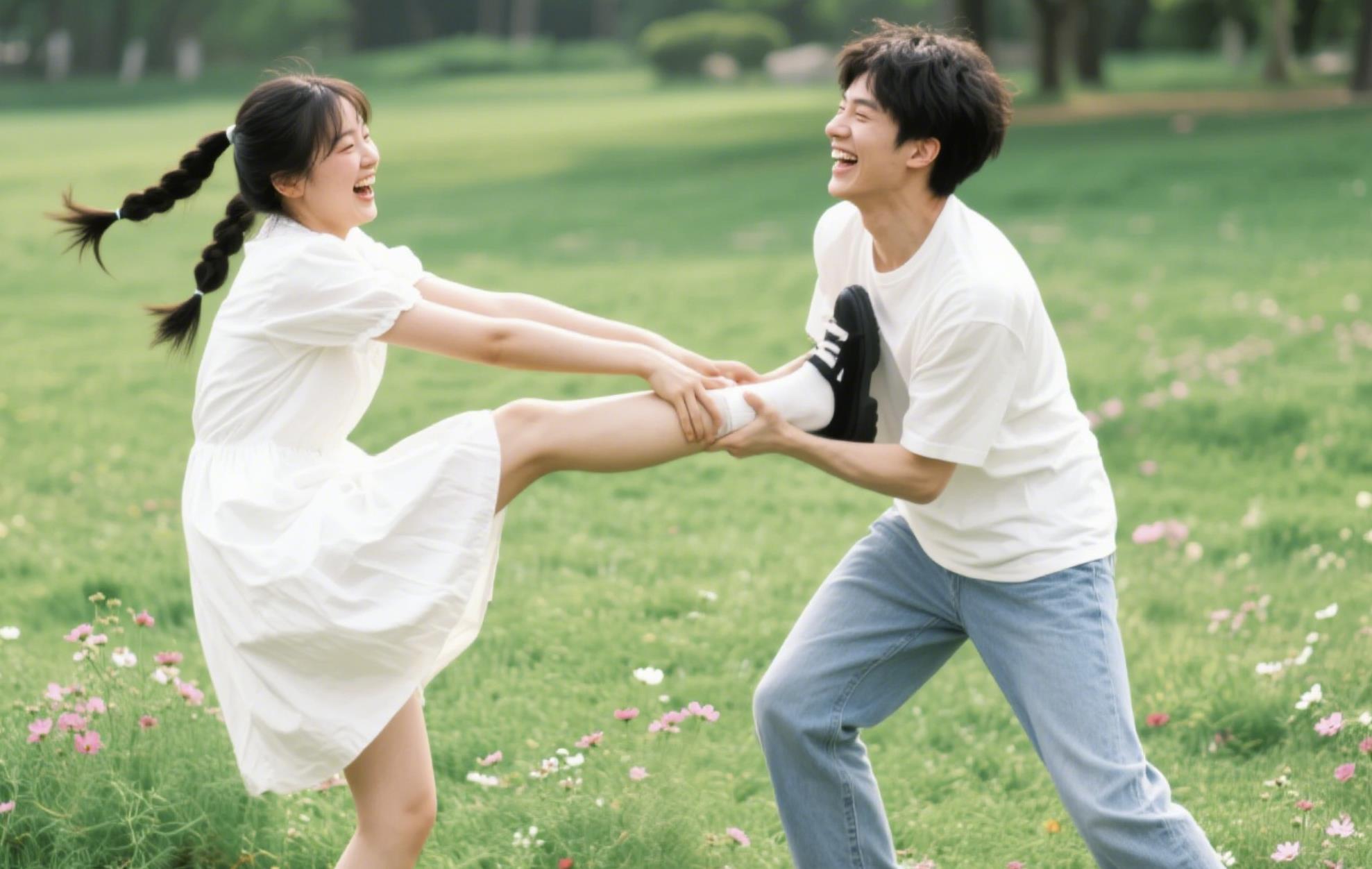 为什么女生喜欢夹住男生的头