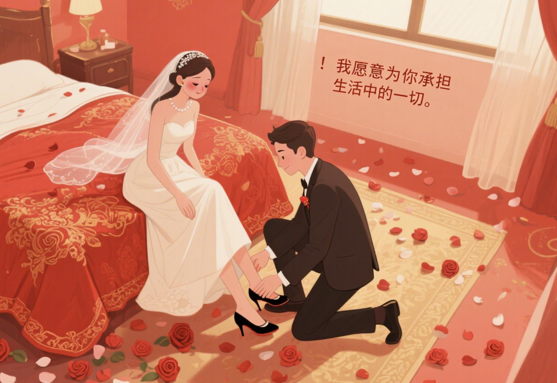 新婚之夜第一句话和老婆说什么