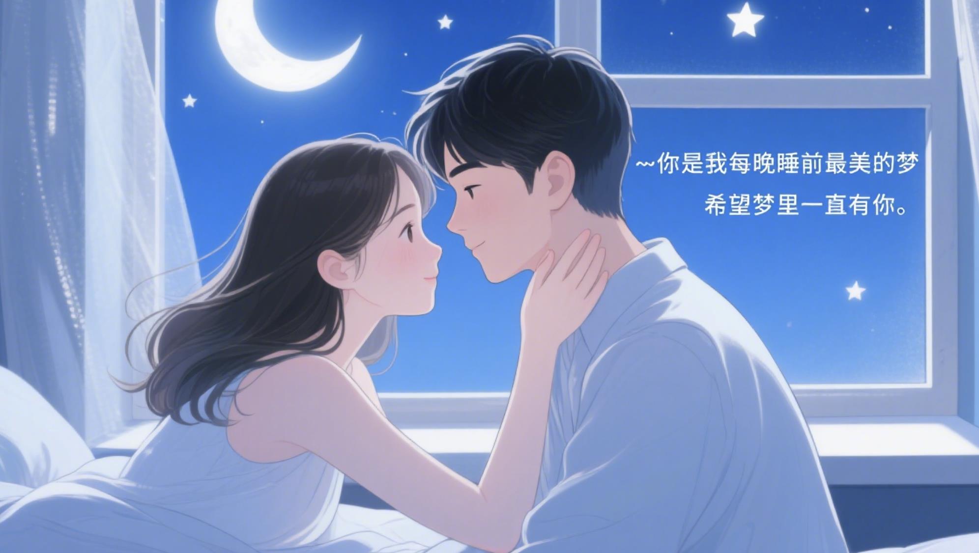 情人睡前肉麻话怎么说