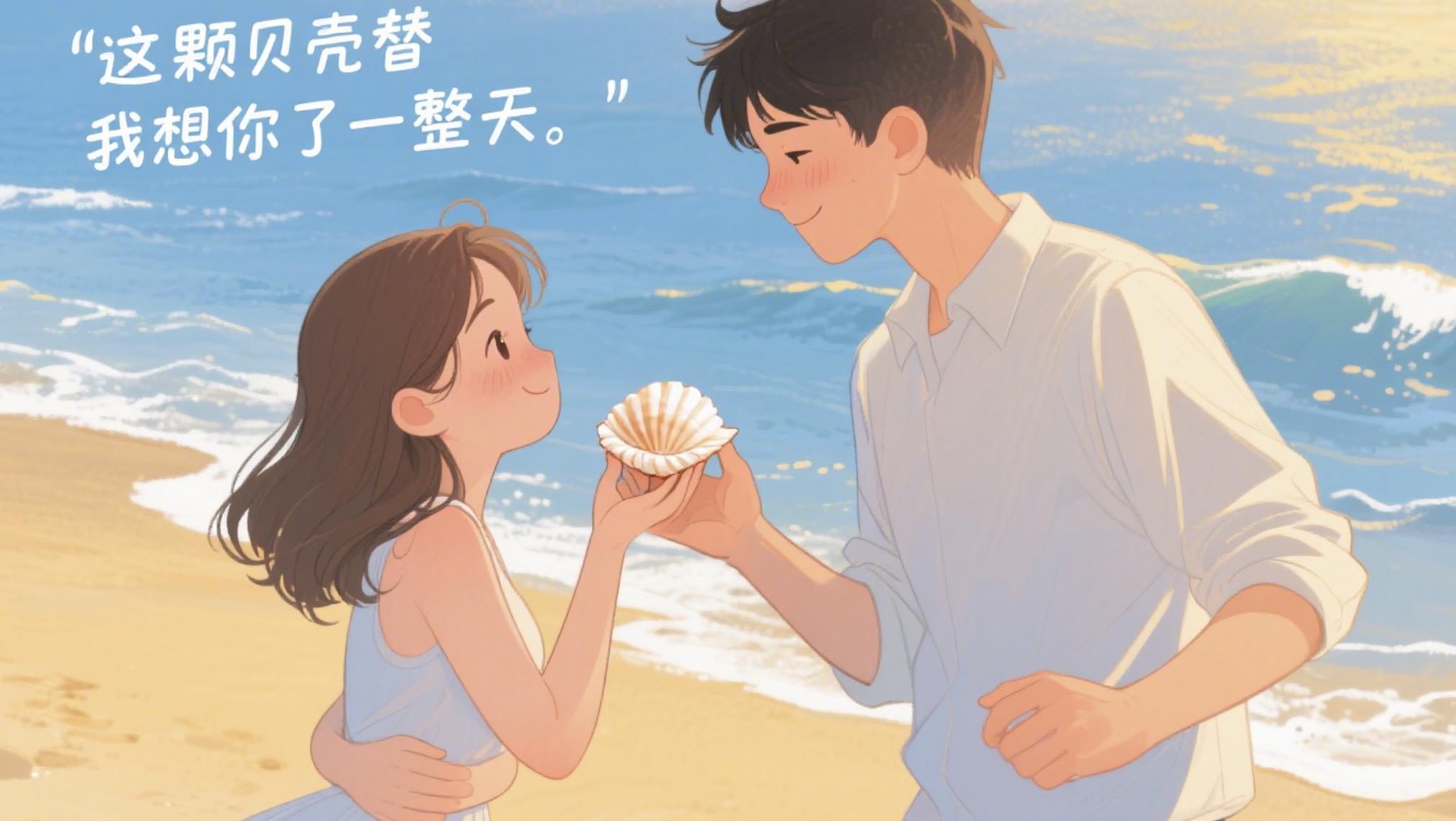 一个男生问你想他没怎么回答