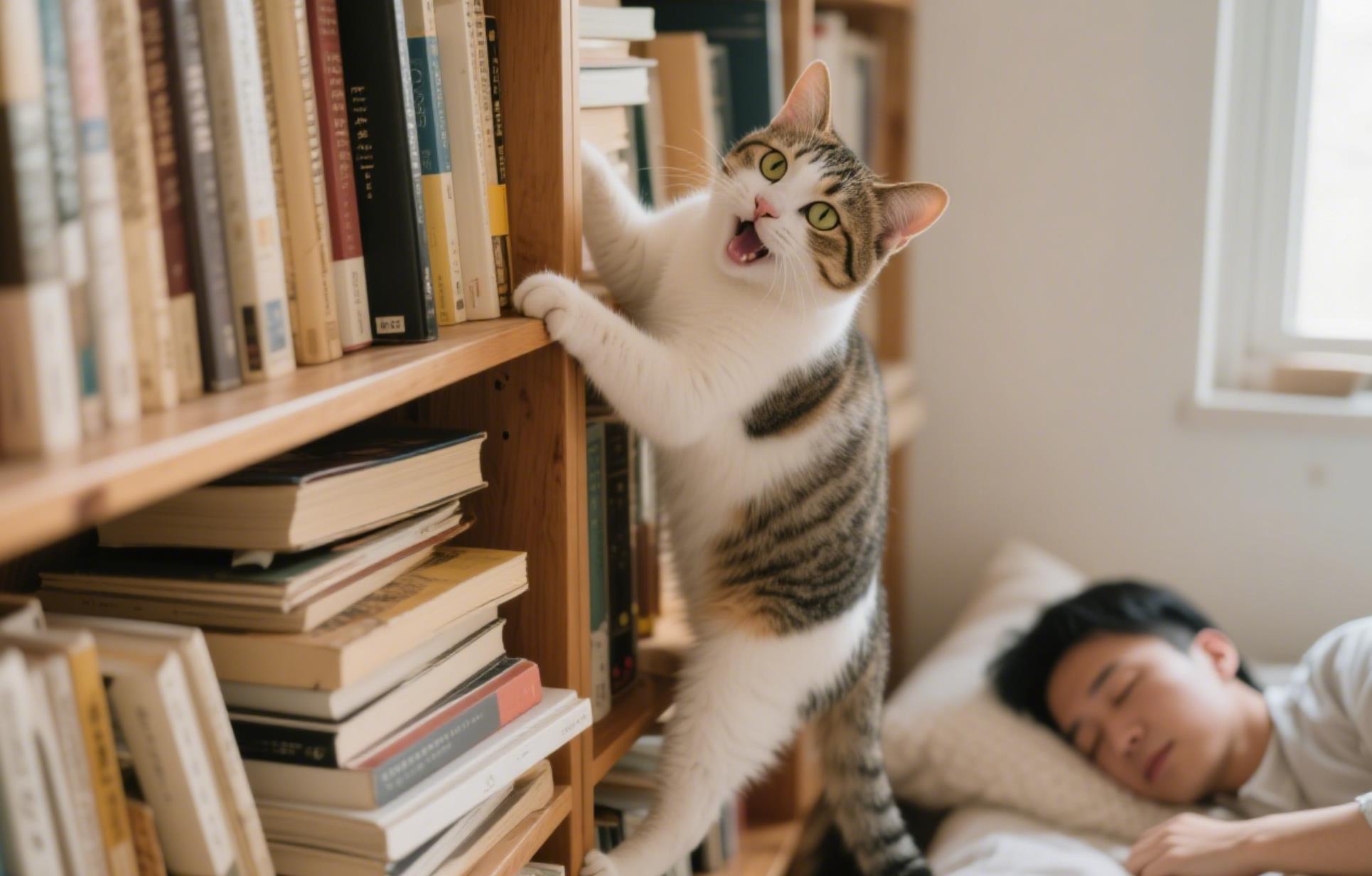 猫在人睡着后会做什么